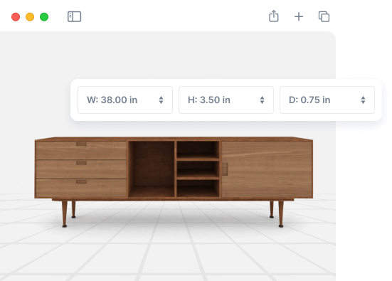 Automatically calculates accurate dimensions and generates instant cutlists